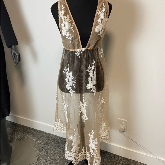 Victoria's Secret Dresses & Skirts - Victoria secret lace v neck dress s